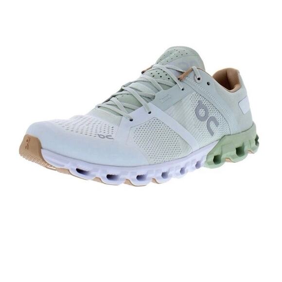 On Running Shoes - On Running Cloudflow Running Shoes Aloe White Women's Size 9